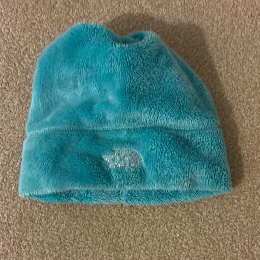 The North Face Kids' Blue Fleece Beanie